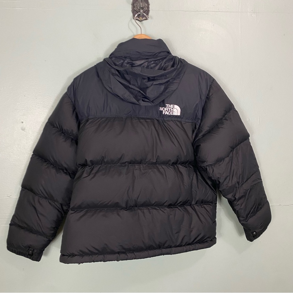 The North Face 1996 Retro Nuptse Jacket Black‎ Puffer 700 XXL Womens FLAWED - Picture 7 of 8